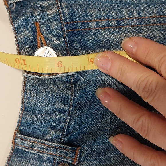 Calvin Klein Women's Size 10 Jeans Demin Blue Y2K Straight - Picture 10 of 13